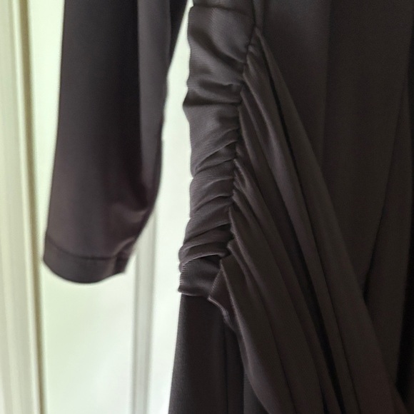 Gorgeous Black and Grey Layered Dress - Picture 3 of 6